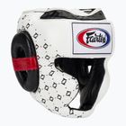 Boxerská prilba Fairtex Super Sparring white/black
