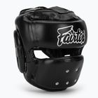 Boxerská prilba Fairtex Full Face Protector black