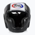 Boxerská prilba Fairtex Full Coverage Style black