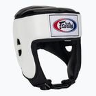 Boxerská prilba Fairtex Muay Thai & Kickboxing Competition white