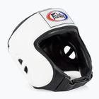 Boxerská prilba Fairtex Muay Thai & Kickboxing Competition white