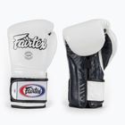 Boxerské rukavice Fairtex Heavy Hitter's Mexican Style white/blue