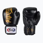 Boxerské rukavice Fairtex Deluxe Tight-Fit black