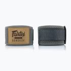 Boxerské bandáže  Fairtex Elastic Handwraps 455 cm gray