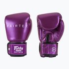 Boxerské rukavice Fairtex Metallic purple