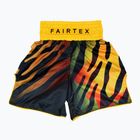 Boxerské šortky Fairtex Boxing BT2002 "Tiger" yellow/black