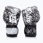 Boxerské rukavice Fairtex Microfiber Art Collections Painter black/white