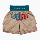 Boxerské šortky Fairtex BT2010 'Vintage' v khaki farbe