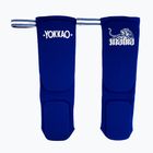Chrániče holennej kosti YOKKAO Muay Thai Boxing blue cotton