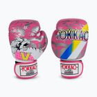 Boxerské rukavice YOKKAO 9'S ružové BYGL-9-8