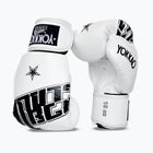 Boxerské rukavice YOKKAO Lettering Boxing white