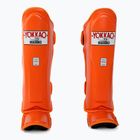 Chrániče holennej kosti a chodidla YOKKAO Matrix orange ibis