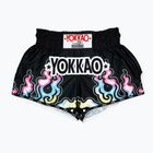 Pánske tréningové šortky YOKKAO Flames CarbonFit black