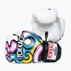 Pánske boxerské rukavice YOKKAO Flames white