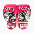 Boxerské rukavice YOKKAO Original Boxing Gloves fuchsia