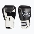 Boxerské rukavice Top King Muay Thai Empower Air bielo-strieborné TKBGEM-02A-WH