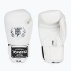 Top King Muay Thai Ultimate boxerské rukavice biele TKBGUV-WH