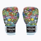 Boxerské rukavice Top King Boxing Culture white/blue