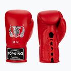Boxerské rukavice Top King Muay Thai Pro červené