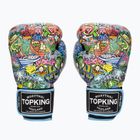 Boxerské rukavice Top King Boxing Culture black/blue