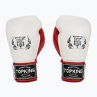 Boxerské rukavice Top King Boxing Reborn white/red