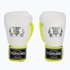 Boxerské rukavice Top King Boxing Reborn white/yellow