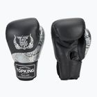 Boxerské rukavice Top King Muay Thai Power Snake black/silver