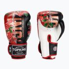 Boxerské rukavice Top King Boxing Rose white/black