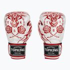 Boxerské rukavice Top King Boxing Dragon red/white