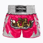 Tréningové šortky Top King Thai Boxing pink/white