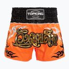 Tréningové šortky Top King Thai Boxing orange/black