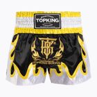 Tréningové šortky Top King Thai Boxing black/gold/white