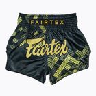 Tréningové šortky Fairtex Muay Thai S1931 Heart of Gold black/gold