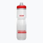 Cyklistická fľaša CamelBak Podium Chill 710 ml ohnivo červená/biela