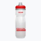 Cyklistická fľaša CamelBak Podium Chill 620 ml ohnivo červená/biela