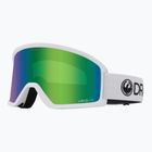 Lyžiarske okuliare DRAGON DX3 OTG white/lumalens green ion