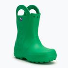 Detské gumáky Crocs Handle It Rain Boot Kids Kaloos grass green