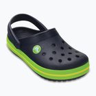 Crocs Crocband Clog Detské žabky navy/volt green