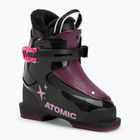 Detské lyžiarske topánky Atomic Hawx Kids 1 black/violet/pink