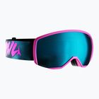 Detské lyžiarske okuliare Atomic Revent S Flash Jr graphic/pink/blue flash