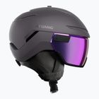 Lyžiarska prilba Atomic Savor GT Visor Stereo iron ore/purple stereo