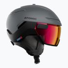Lyžiarska prilba Atomic Savor GT Amid Visor Photo slate/red photo
