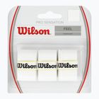 omotávka na tenisovú raketu Wilson Pro Overgrip Sensation 3 ks biele.