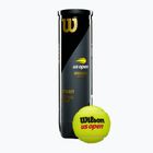 Tenisové loptičky Wilson US Open XD 4 ks. yellow