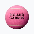 Tenisová loptička na podpisy Wilson Roland Garros 5 Mini Jumbo pink