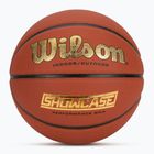 Basketbalová lopta Wilson Showcase Comp oranžová, veľkosť 7