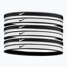Čelenky Nike Tipped Swoosh Sport 2.0 6 ks čierno-biele N1002021-176