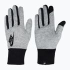Dámske bežecké rukavice Nike Club Fleece grey heather/black/black