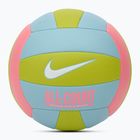 Volejbalová lopta Nike All Court Volleyball coral chalk/ocean bliss/bright cactus/white veľ.  5