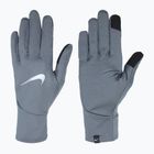 Pánske bežecké rukavice Nike Pacer Lightweight RG smoke grey/smoke grey/silver